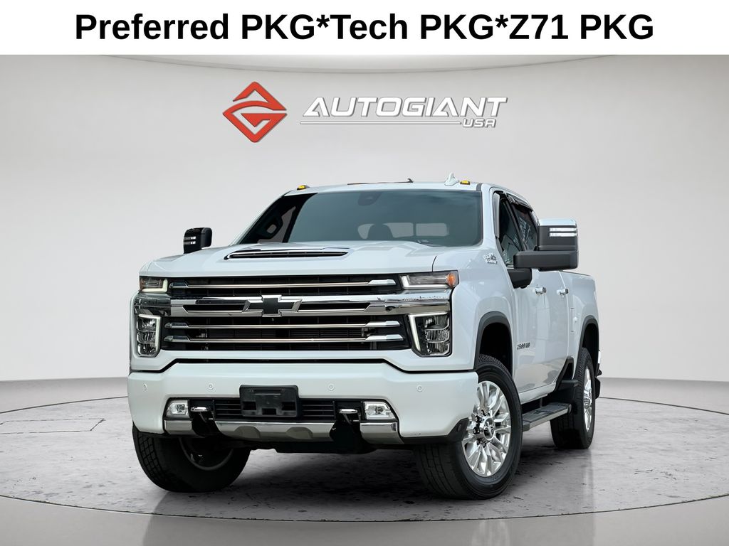 White (Iridescent Pearl Tricoat) 2020 Chevrolet Silverado 2500HD Pickup Truck Four-Wheel Drive Automatic