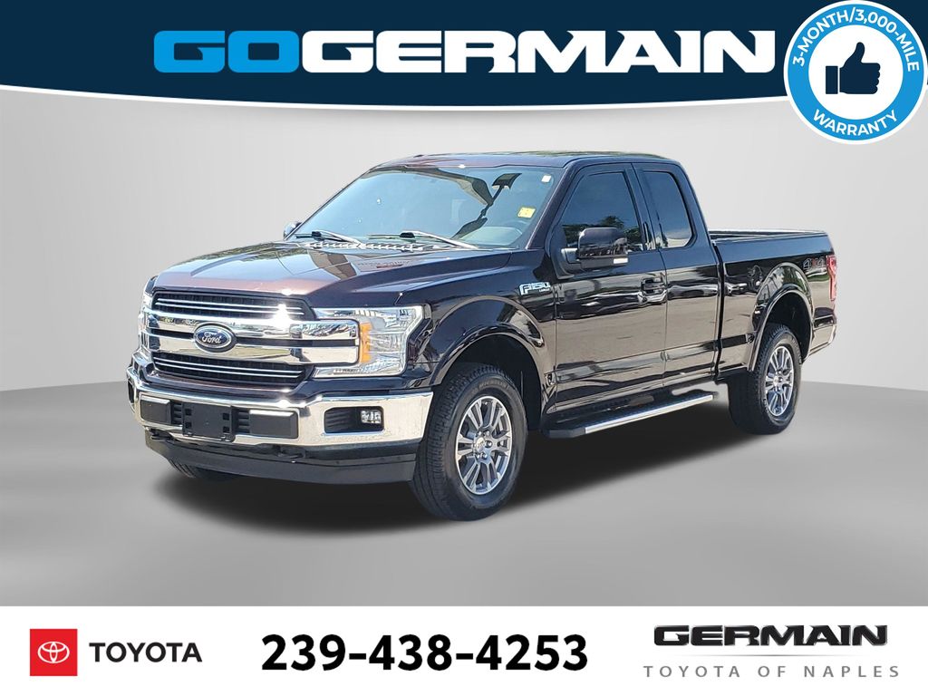 Magma Red 2018 Ford F-150 Lariat SuperCab 4WD Pickup Truck Four-Wheel Drive Automatic