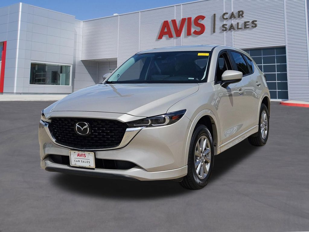 Gray (Platinum Quartz Metallic) 2025 Mazda CX-5 2.5 S Preferred AWD SUV / Crossover All-Wheel Drive 6-Speed Automatic