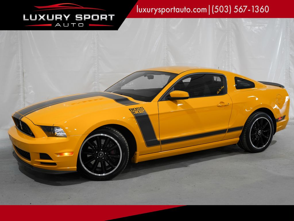 School Bus Yellow 2013 Ford Mustang Coupe Rear-Wheel Drive 6-Speed Manual
