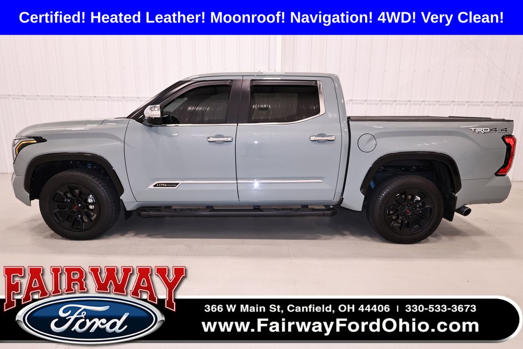 Lunar Rock 2025 Toyota Tundra Pickup Truck Four-Wheel Drive Automatic