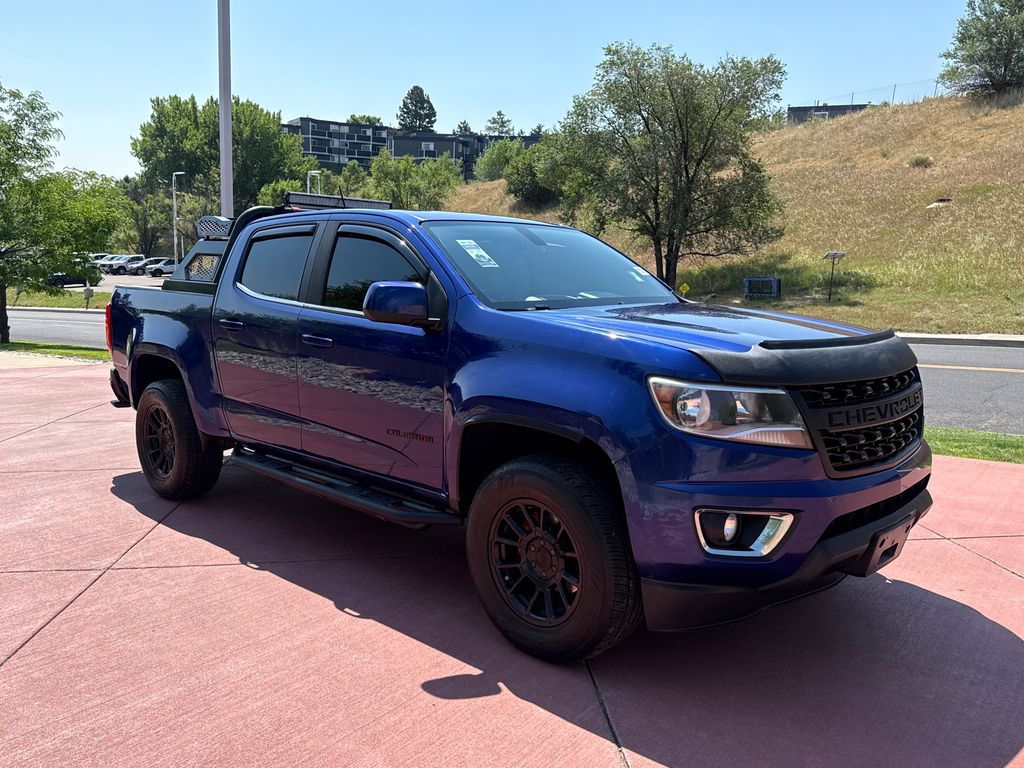 Laser Blue 2016 Chevrolet Colorado Pickup Truck Four-Wheel Drive 6-Speed Automatic