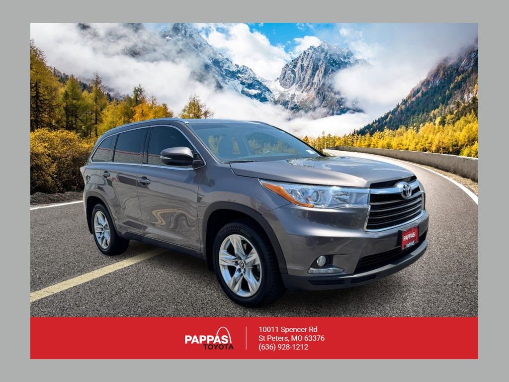 Predawn Gray Mica 2016 Toyota Highlander SUV / Crossover All-Wheel Drive 6-Speed Automatic Overdrive