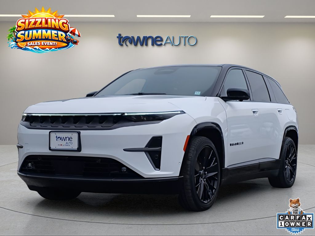 Bright White Clearcoat 2024 Jeep Wagoneer S Launch Edition 4WD SUV / Crossover Four-Wheel Drive 1-Speed Automatic
