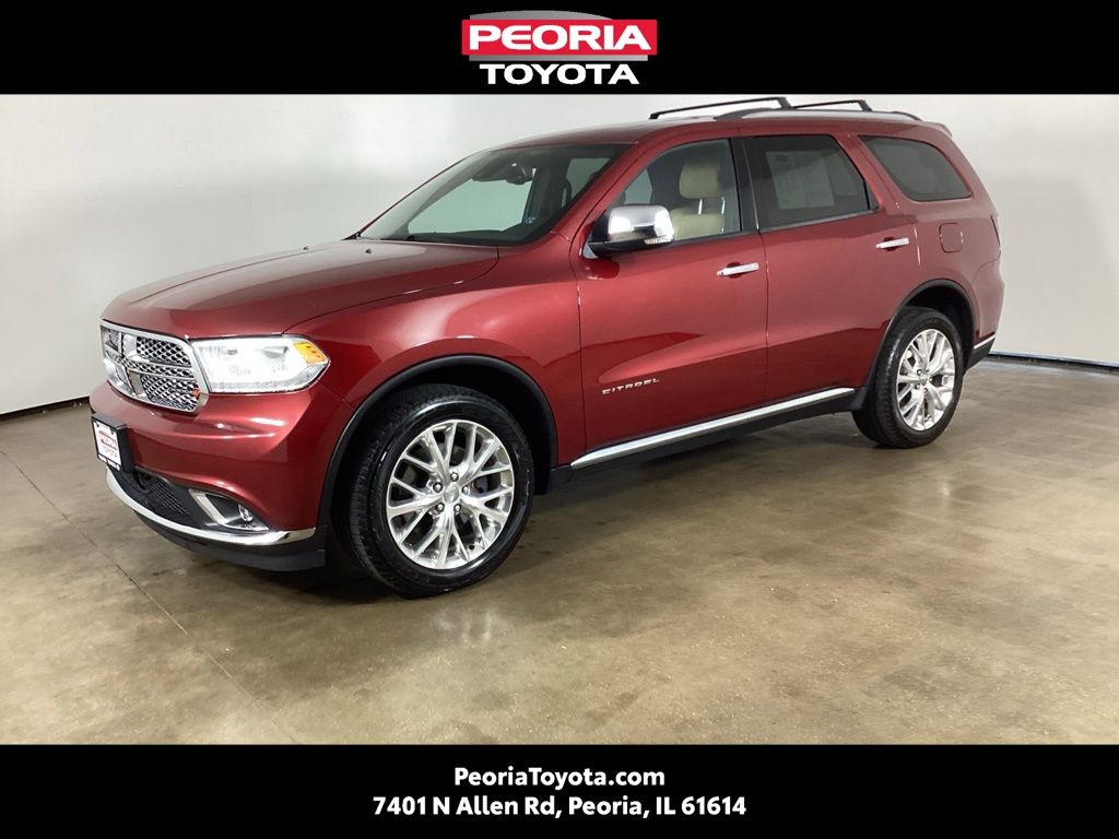 Deep Cherry Red Crystal Pearlcoat 2015 Dodge Durango Citadel AWD SUV / Crossover All-Wheel Drive 8-Speed Automatic