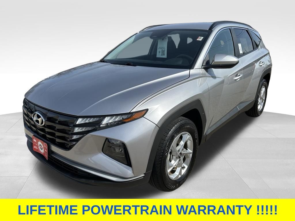 Shimmering Silver 2024 Hyundai Tucson SEL Fleet AWD SUV / Crossover All-Wheel Drive 8-Speed Automatic