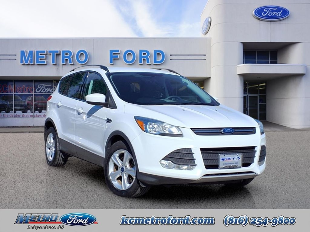 White Platinum Tricoat 2014 Ford Escape SUV / Crossover All-Wheel Drive 6-Speed Automatic