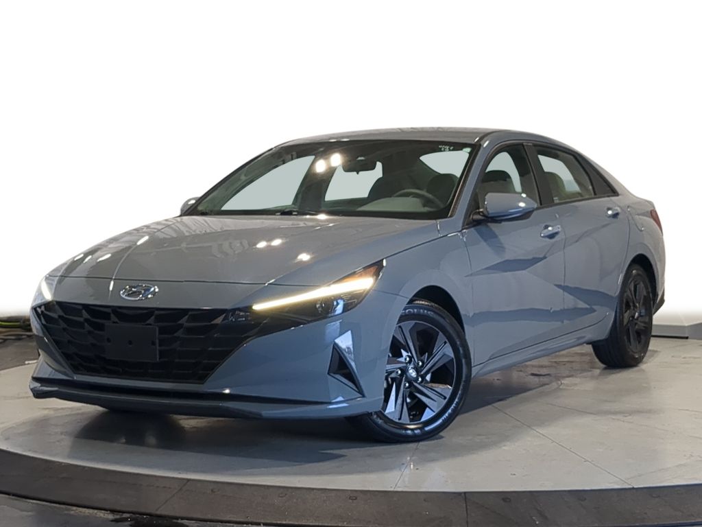 Electric Shadow 2021 Hyundai Elantra Sedan Front-Wheel Drive Continuously Variable Transmission