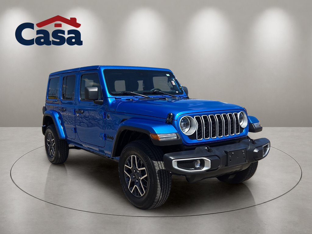 Hydro Blue Pearl Coat 2025 Jeep Wrangler SUV / Crossover Four-Wheel Drive 8-Speed Automatic