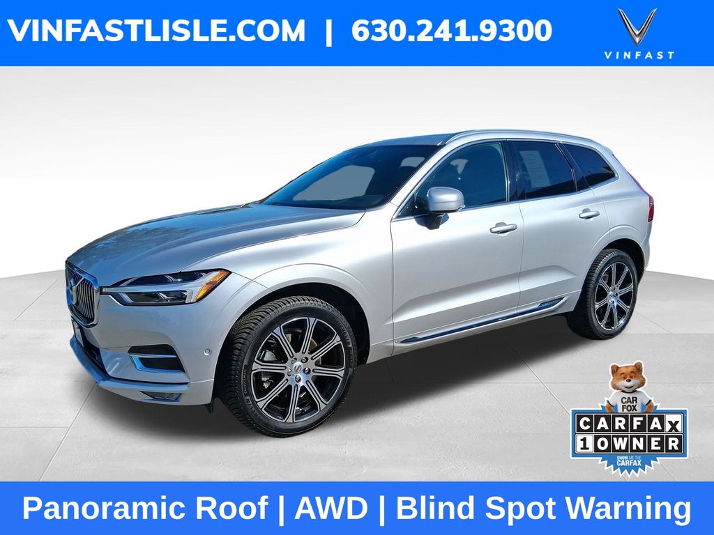 Bright Silver Metallic 2019 Volvo XC60 SUV / Crossover All-Wheel Drive Automatic