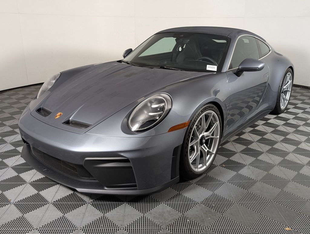 Gray (Vanadium Grey Metallic) 2026 Porsche 911 Coupe Rear-Wheel Drive 6-Speed Manual