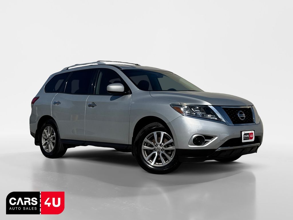 Brilliant Silver 2014 Nissan Pathfinder SUV / Crossover Four-Wheel Drive Continuously Variable Transmission