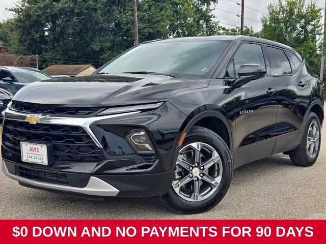 Black 2025 Chevrolet Blazer SUV / Crossover All-Wheel Drive 9-Speed Automatic Overdrive