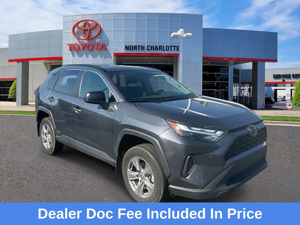 Magnetic Gray Metallic 2023 Toyota RAV4 Hybrid SUV / Crossover All-Wheel Drive Continuously Variable Transmission