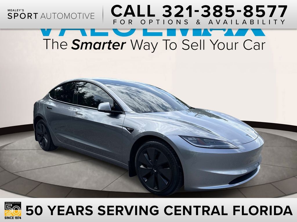 Silver 2026 Tesla Model 3 Premium AWD Sedan All-Wheel Drive 1-Speed Automatic