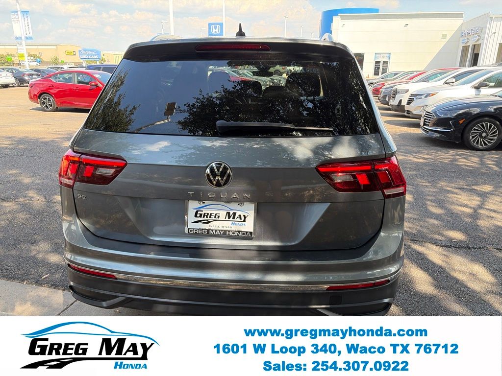 2023 Volkswagen Tiguan 2.0T SE Gray at Greg May Honda