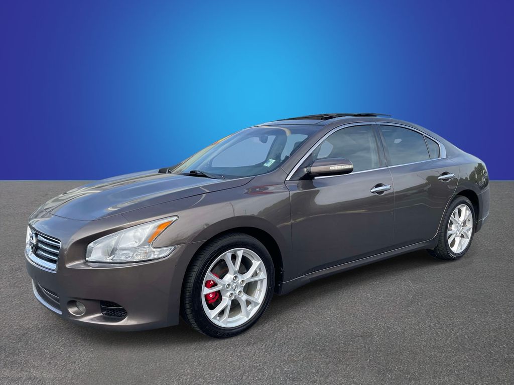 Java Metallic 2014 Nissan Maxima SV Sedan Front-Wheel Drive Continuously Variable Transmission