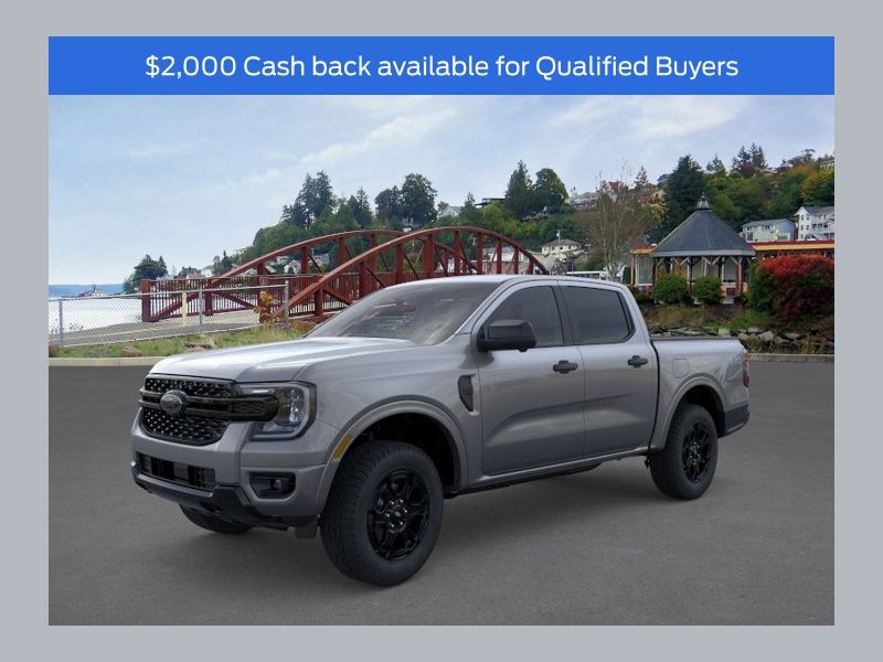 Carbonized Gray Metallic 2026 Ford Ranger Pickup Truck Four-Wheel Drive Automatic