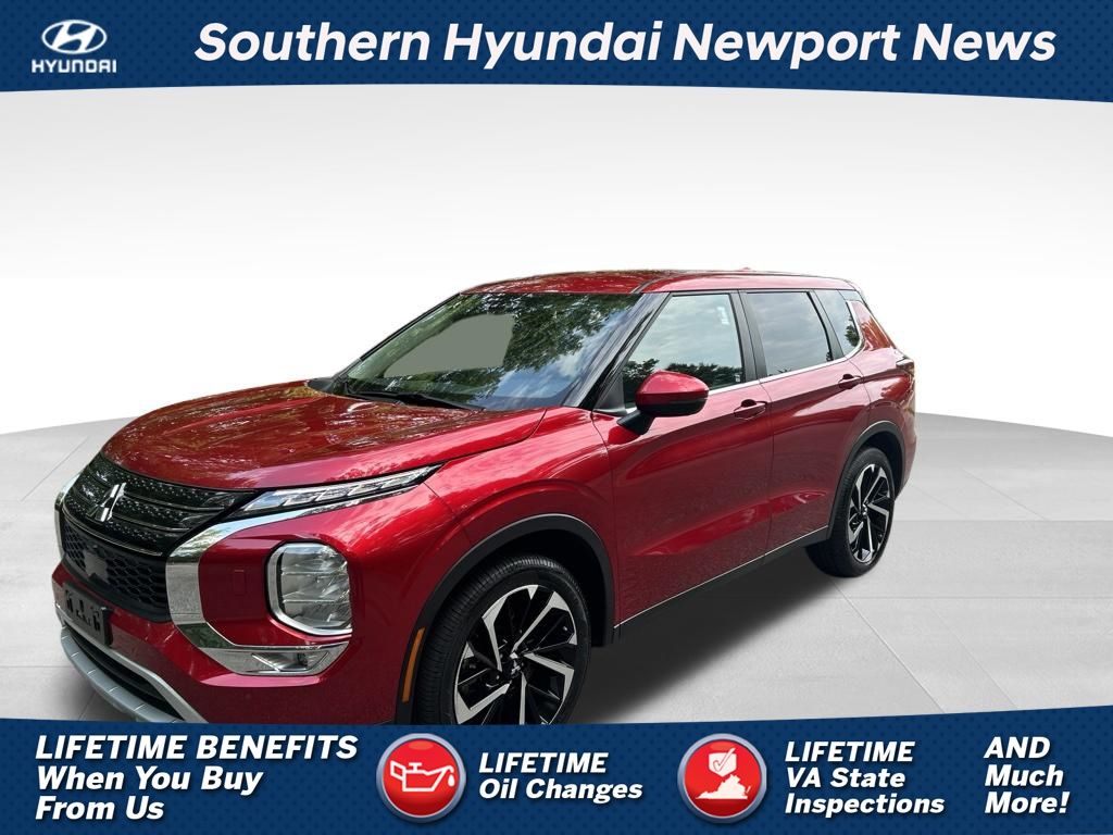 Red 2024 Mitsubishi Outlander SUV / Crossover All-Wheel Drive Continuously Variable Transmission
