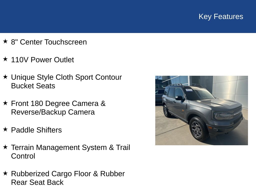 2024 Ford Bronco Sport Badlands