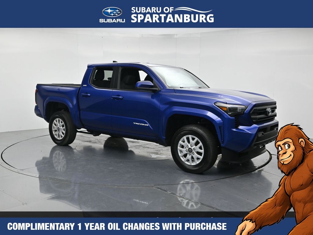 Blue Crush Metallic 2025 Toyota Tacoma Pickup Truck 4X2 8-Speed Automatic