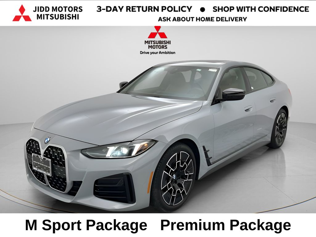 Brooklyn Gray Metallic 2025 BMW 4 Series 430i Gran Coupe xDrive Sedan All-Wheel Drive 8-Speed Automatic