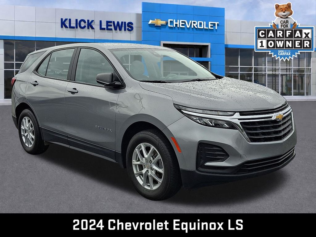2024 Chevrolet Equinox LS Gray at Klick Lewis Buick Chevrolet