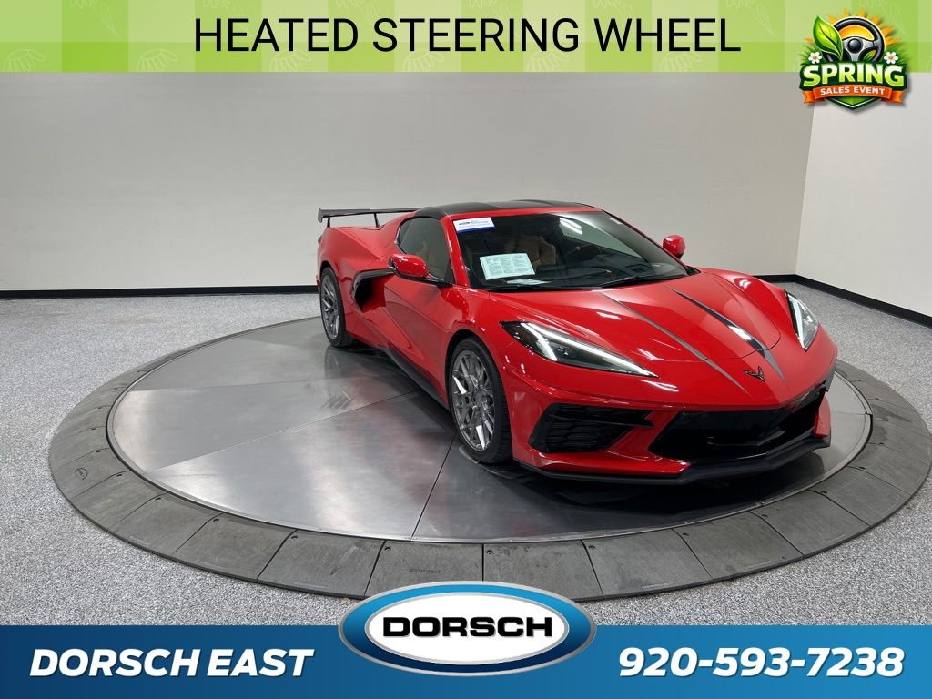 used 2021 Chevrolet Corvette car, priced at $65,952
