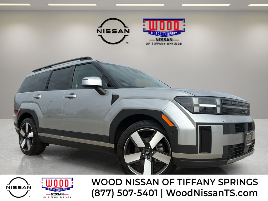 Shimmering Silver Pearl 2025 Hyundai Santa Fe Limited AWD SUV / Crossover All-Wheel Drive Automatic