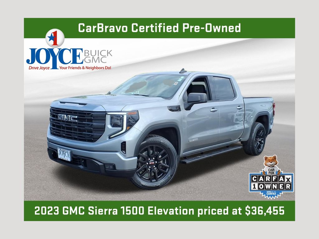Sterling Metallic 2023 GMC Sierra 1500 Pickup Truck Four-Wheel Drive 8-Speed Automatic