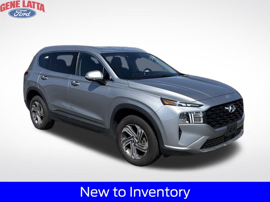 Shimmering Silver Pearl 2023 Hyundai Santa Fe SUV / Crossover All-Wheel Drive 8-Speed Automatic