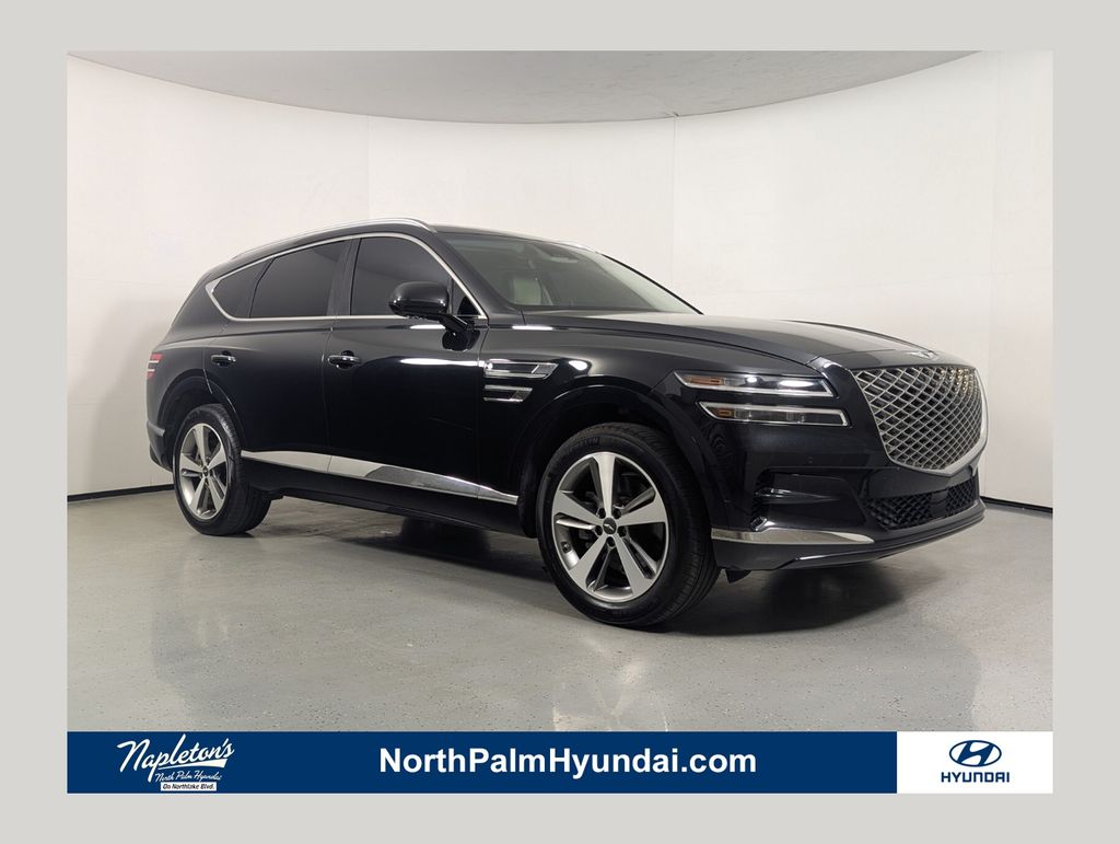 Vik Black 2021 Genesis GV80 2.5T AWD SUV / Crossover All-Wheel Drive 8-Speed Automatic