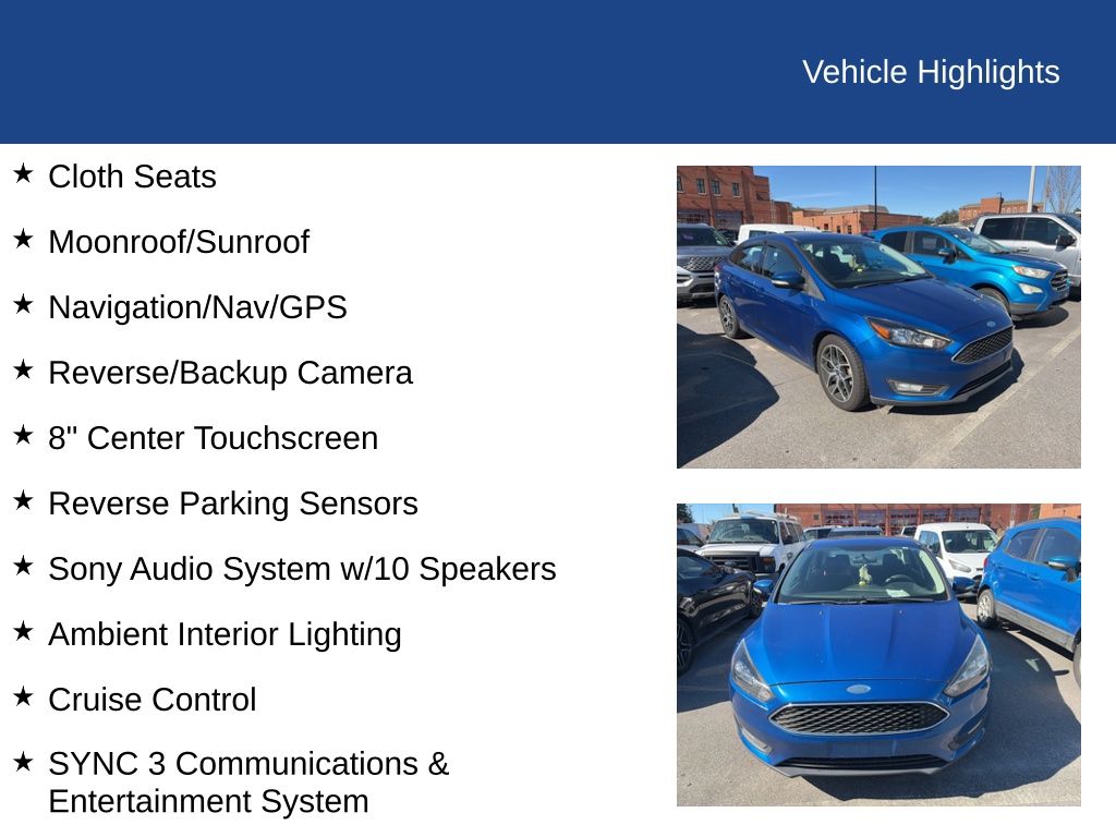 2018 Ford Focus SEL