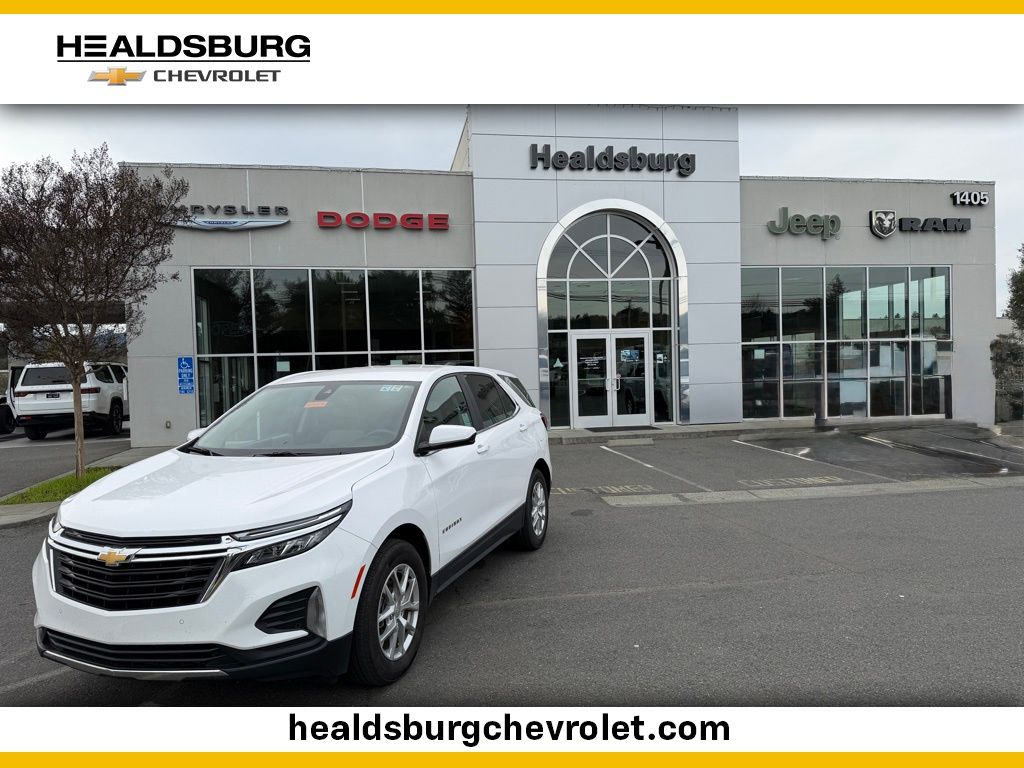 Summit White 2024 Chevrolet Equinox LT FWD with 1LT SUV / Crossover Front-Wheel Drive 6-Speed Automatic Overdrive