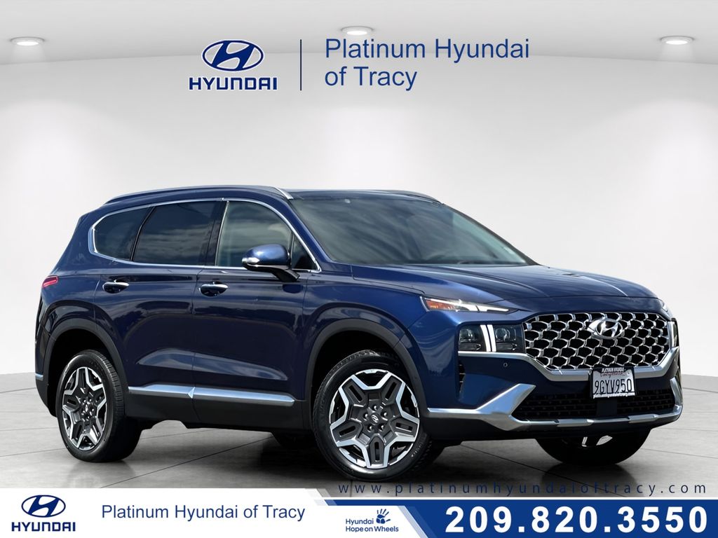 Stormy Blue 2023 Hyundai Santa Fe SUV / Crossover All-Wheel Drive Automatic