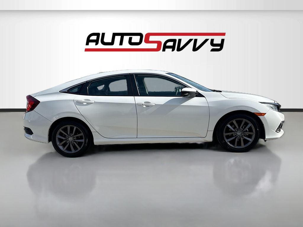 2020 Honda Civic EX-L White at Community Honda