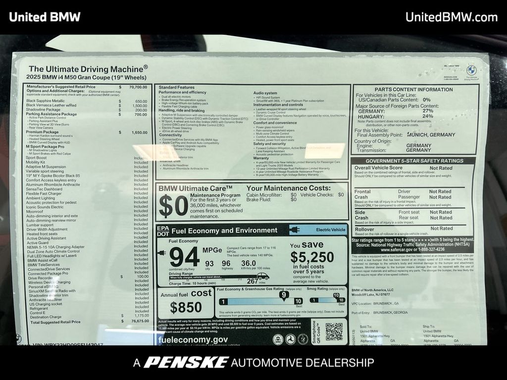 2025 BMW i4 M50 22