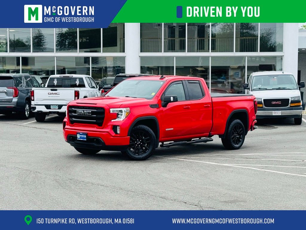Cardinal Red 2021 GMC Sierra 1500 Pickup Truck Four-Wheel Drive 8-Speed Automatic