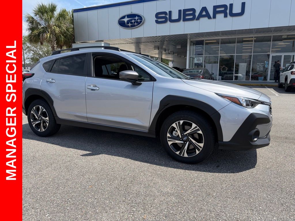 Ice Silver Metallic 2025 Subaru Crosstrek SUV / Crossover All-Wheel Drive Continuously Variable Transmission