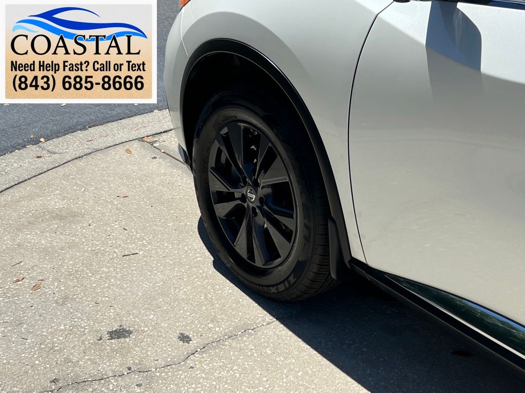 2017 Nissan Murano SV White at Coastal Chevrolet Cadillac