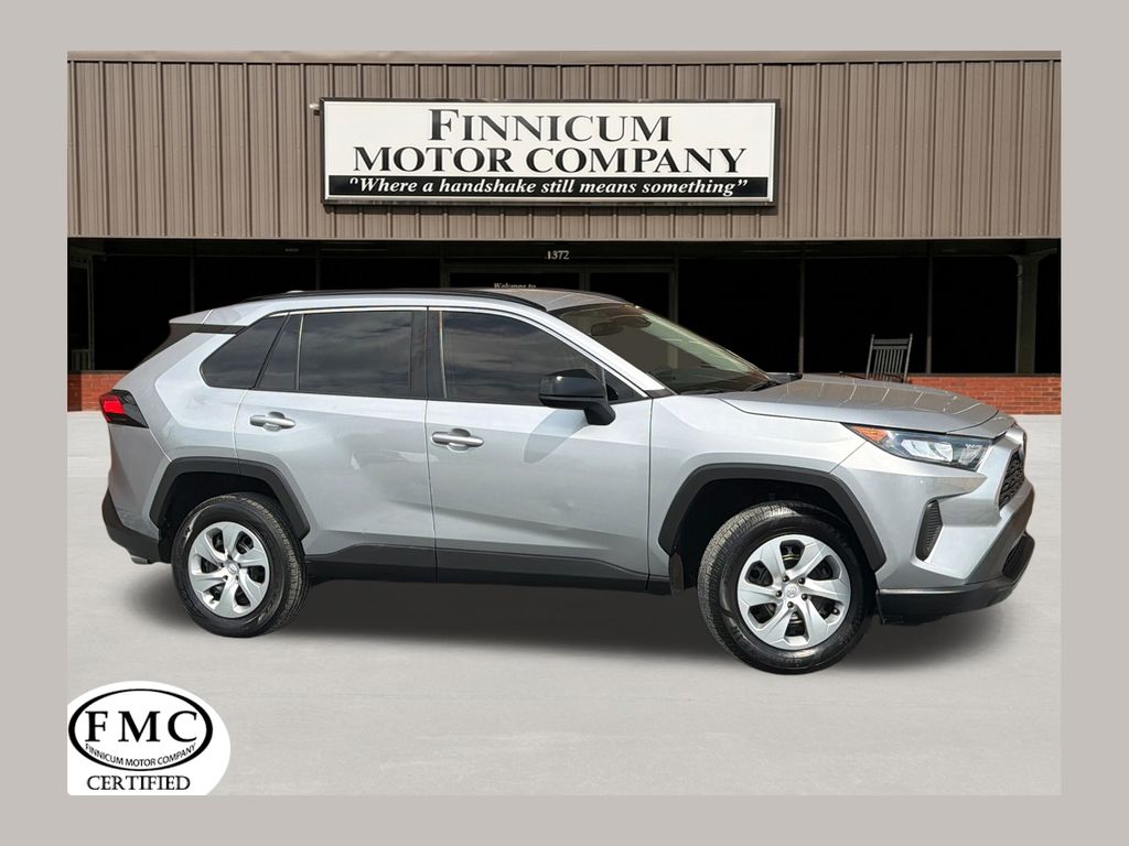 Lunar Rock/Ice Edge Roof 2021 Toyota RAV4 LE FWD SUV / Crossover Front-Wheel Drive 8-Speed Automatic