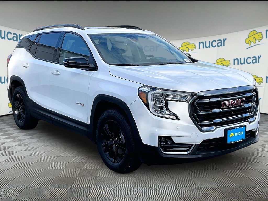 Summit White 2024 GMC Terrain SUV / Crossover All-Wheel Drive 9-Speed Automatic