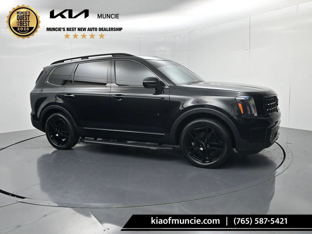 Ebony Black 2024 Kia Telluride SUV / Crossover All-Wheel Drive 8-Speed Automatic