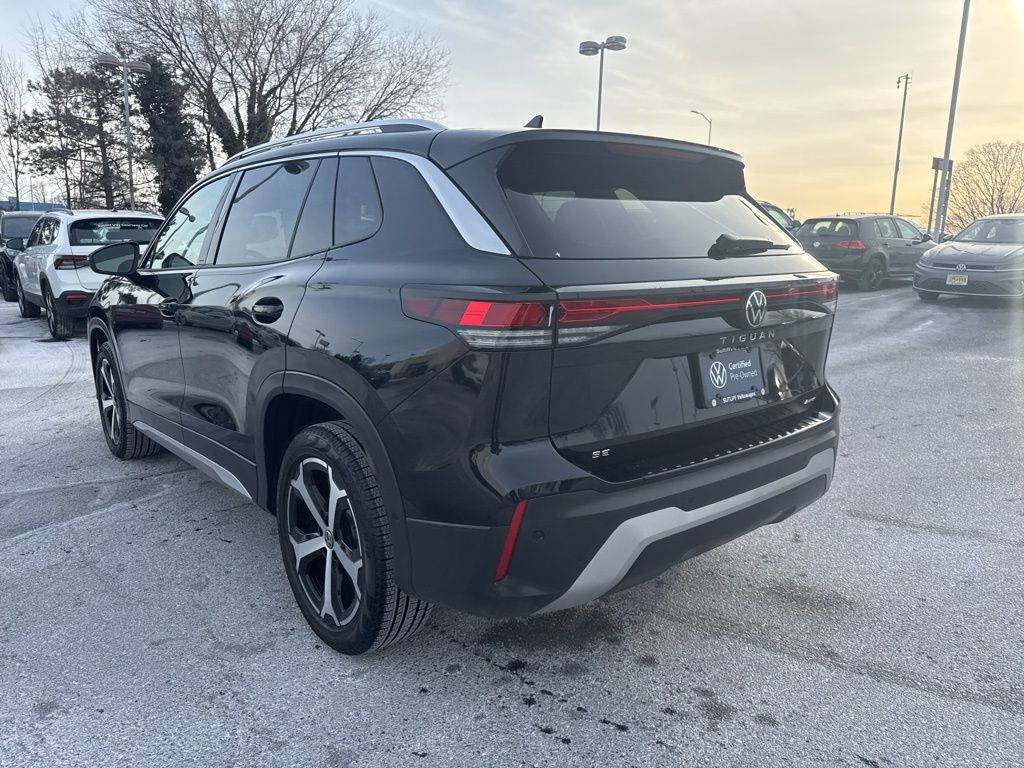 2025 Volkswagen Tiguan 2.0T SE Black at Subaru and VW of Moon Township