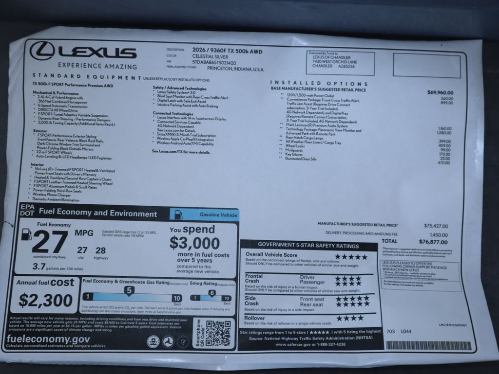 Thumbnail: 2026 Lexus TX - 9