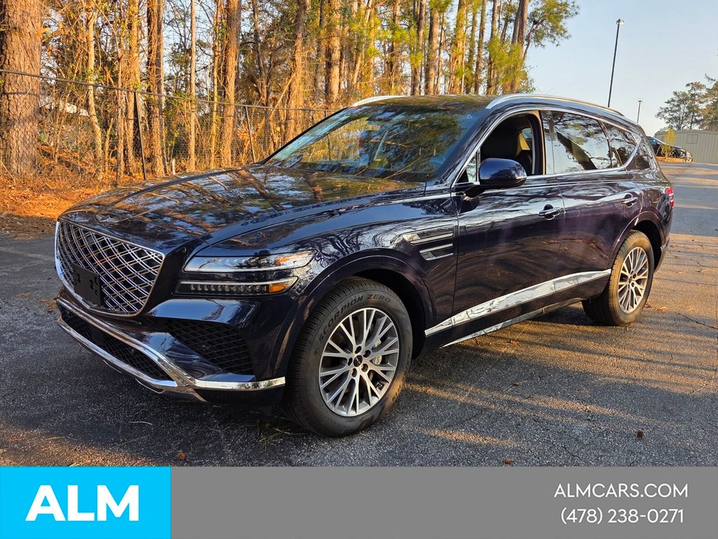 Capri Blue 2025 Genesis GV80 2.5T Standard AWD SUV / Crossover All-Wheel Drive 8-Speed Automatic