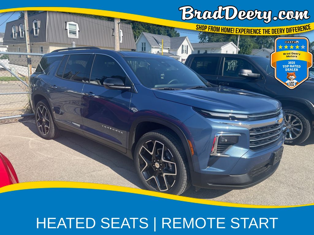 Lakeshore Blue Metallic 2025 Chevrolet Traverse SUV / Crossover Front-Wheel Drive 8-Speed Automatic