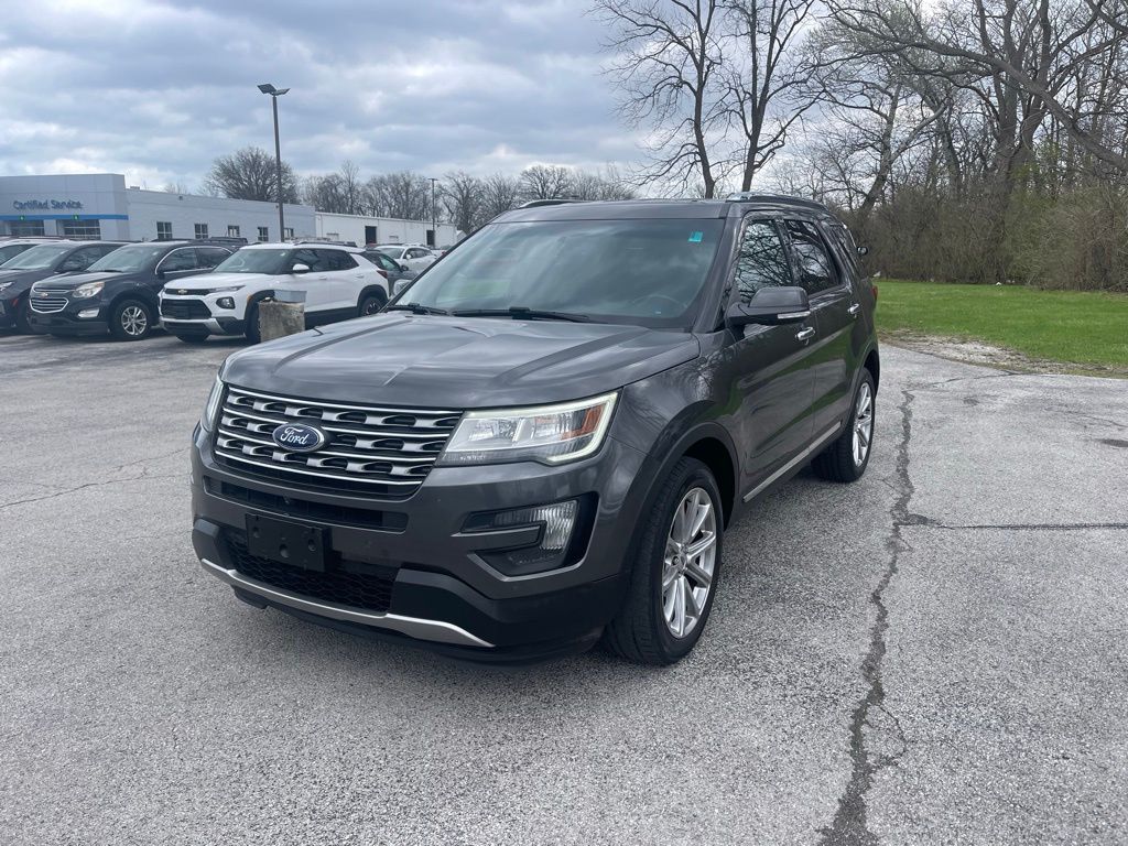 Gray (Magnetic) 2016 Ford Explorer Limited 4WD SUV / Crossover All-Wheel Drive 6-Speed Automatic