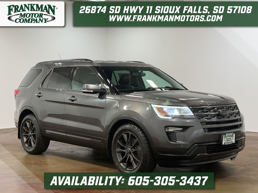Gray (Magnetic Metallic) 2018 Ford Explorer SUV / Crossover All-Wheel Drive 6-Speed Automatic