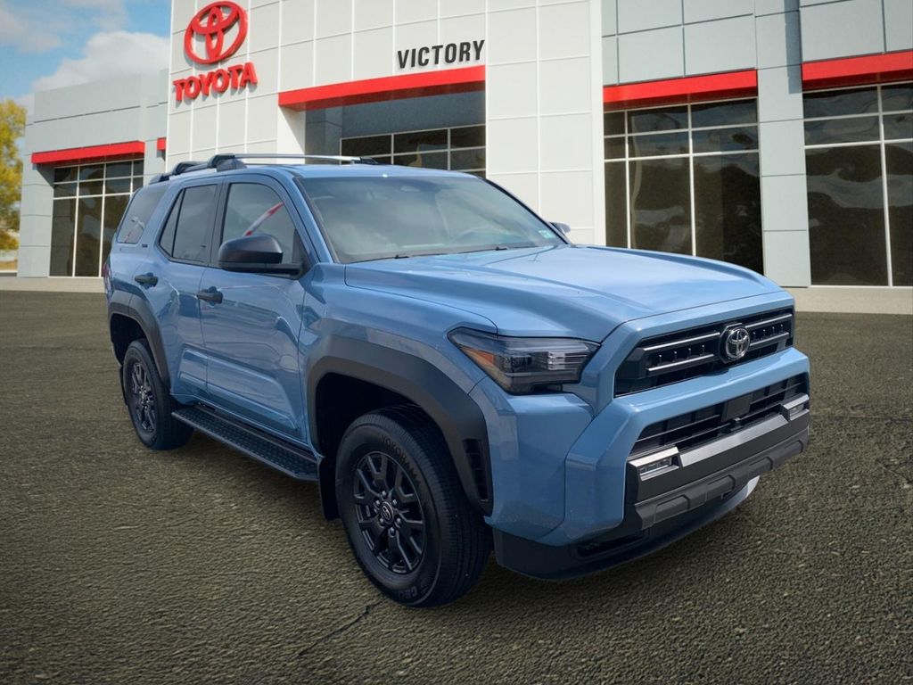 Blue 2026 Toyota 4Runner SUV / Crossover Four-Wheel Drive 8-Speed Automatic